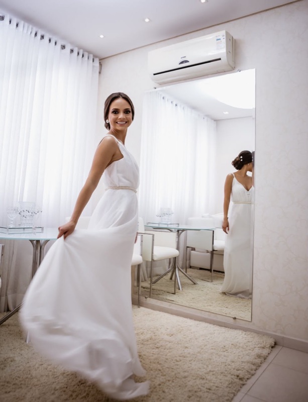 Noiva Talita — penteado e maquiagem por Roberto Rodriguez